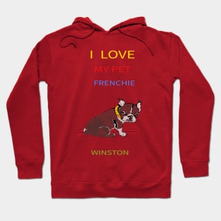 Pet Frenchie Winston Hoodie